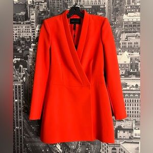 BCBGMaxAzria Waleska Jacket Dress in Bright Poppy